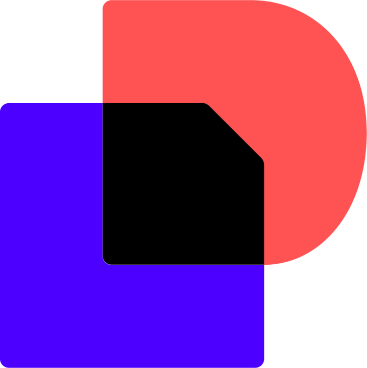 Logo of SpineLegal Software featuring abstract geometric shapes in red and blue, symbolizing innovation and tech solutions.