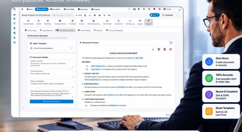 AI Legal Software That Saves Law Firms 20+ Hours a Week