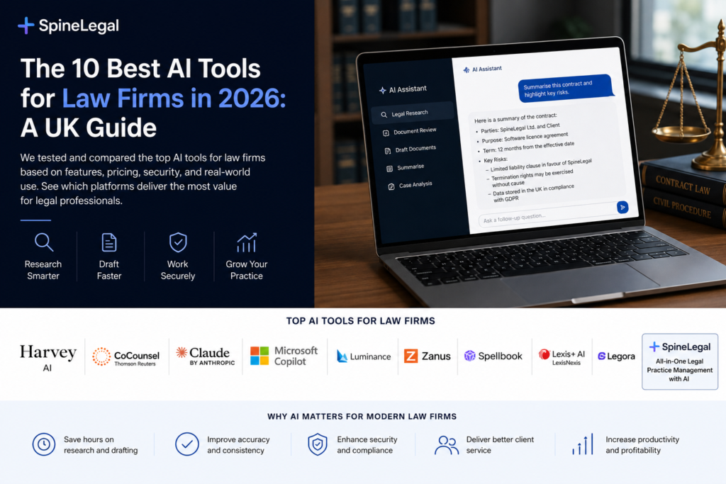 Best AI Tools for Law Firms